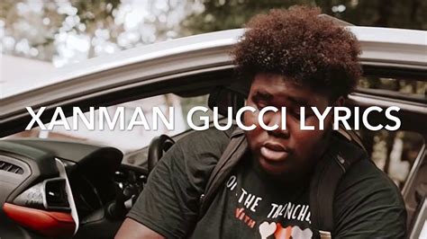 xanman gucci down lyrics|xanman Gucci down remix.